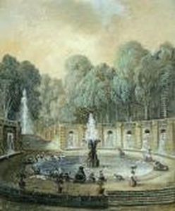 Washerwomen At A Fountain