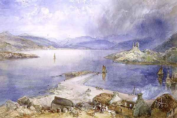 Kyleakin, Skye, 1866 - view 1