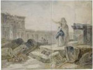 Peasants Among Roman Ruins Peasants Among Roman Ruins