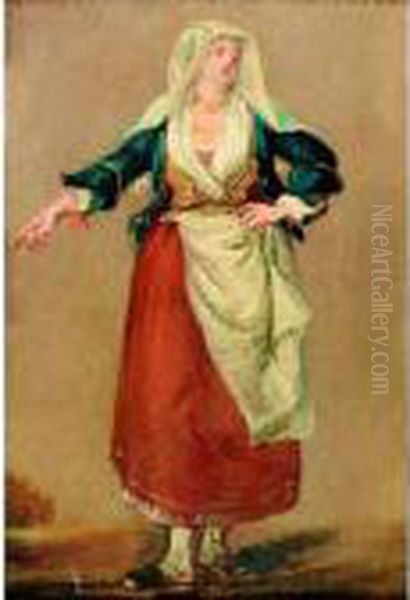 Portrait D'une Italienne - view 1