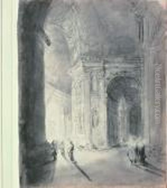 Interieur De Saint Pierre De Rome - view 1