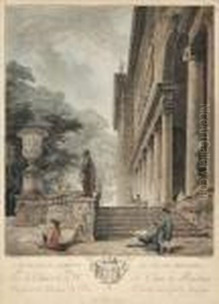 Paire De Gravures En Couleur - view 1
