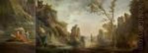 La Cascad by Hubert Robert