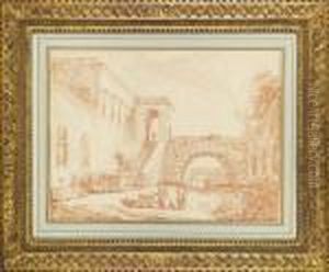 Paysage D'italie by Hubert Robert