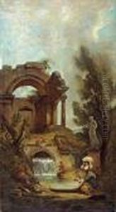 Figures Amongst Classical Ruins