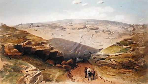 The Valley of the Shadow of Death, plate from The Seat of War in the East, published by Colnaghi and Co., 1856 - view 1