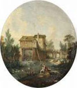 Hans Krets. by Hubert Robert