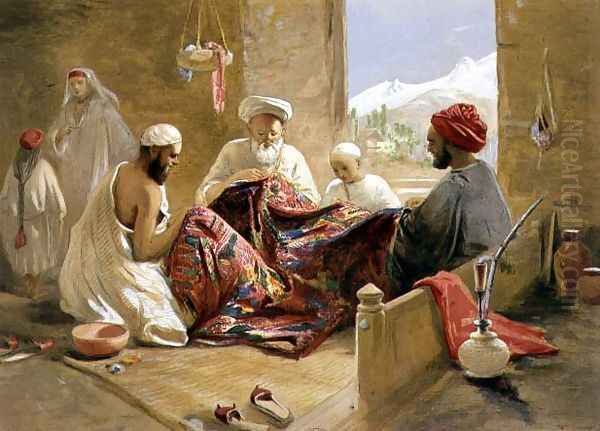 Cashmere Shawls- Sewing, 1863 - view 1
