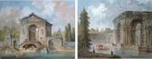 La Portique; And La Piece D'eau