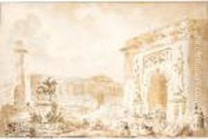 A Capriccio Of Parisian Monuments