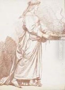 Une Vestale by Hubert Robert