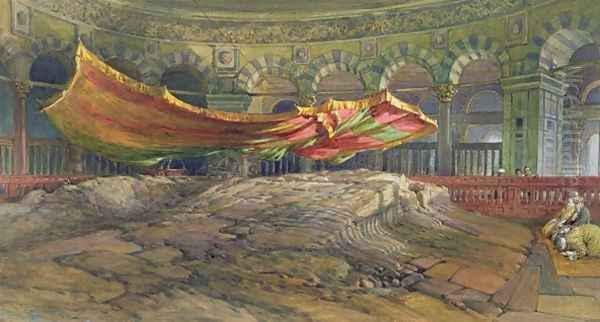 The Sakrah or Sacred Rock, Jerusalem, 1876 - view 1
