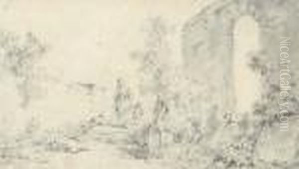 A Mother And Child Among - view 1