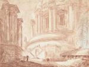 La Coupole De Saint Pierre by Hubert Robert