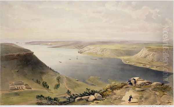 North Side of the Harbour of Sebastopol, plate from The Seat of War in the East, pub. by Paul and Dominic Colnaghi and Co., 1856 - view 1