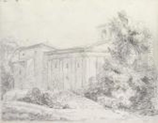 The Church Of San Rocco At Cori - view 1