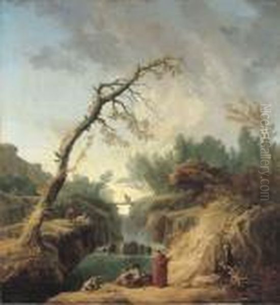 La Passerelle Sur La Cascade - view 1