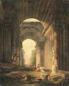 Le Dessinateur by Hubert Robert