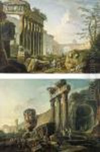 Capriccio Con Il Pronao Di Un
Tempio Ottastilo, Altre Rovine E Astanti Capriccio Con Il Tempio Di
Giove Capriccio Con Il Pronao Di Un
Tempio Ottastilo, Altre Rovine E Astanti Capriccio Con Il Tempio Di
Giove