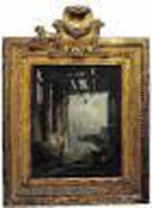 Huile Sur Panneau, Signee Et Datee 1779 En Bas A Gauche. Huile Sur Panneau, Signee Et Datee 1779 En Bas A Gauche.