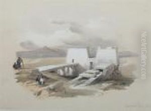 The Holy Land And Egypt: Temple Of Wadi Saboua, Nubia by David Roberts