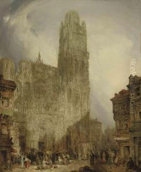 West Front Of Notre Dame Cathedral, Rouen 1 - view 1
