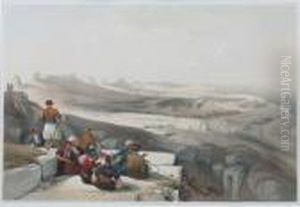 The Holy Land And Egypt: Askelon by David Roberts