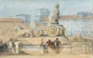 The Cybeles Fountain, Paseo Del Prado, Madrid