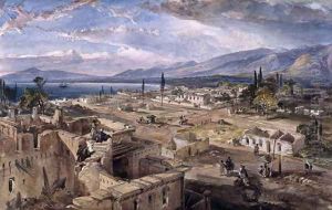 Ghelenjik, 6th October 1855, 1857 by William Simpson