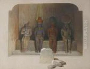 'the Sanctuary Of The Great Temple Ofaboo-simbel 'the Sanctuary Of The Great Temple Ofaboo-simbel