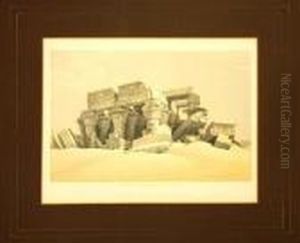 Ruins Temple Of Kom Ombo Upper Eqypt' by David Roberts