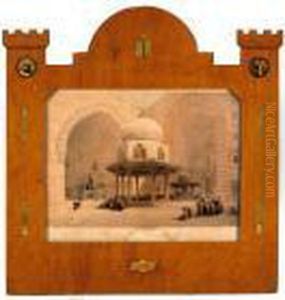 The Sultan Hasan Mosque, Cairo by David Roberts