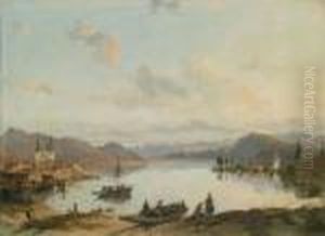 View Of Lucerne, Switzerland by David Roberts