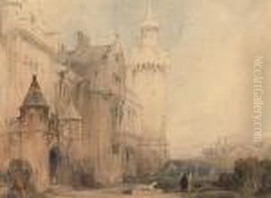 Abbotsford, Melrose, Roxburghshire by David Roberts