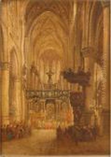 Continental Cathedral Interior - view 1