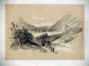 "entrance To Nablous" by David Roberts