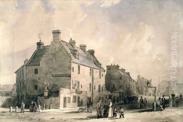 Provands Lordship, 1840sProvands Lordship, 1840s - view 1
