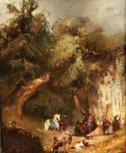 Scene Medievale by David Roberts