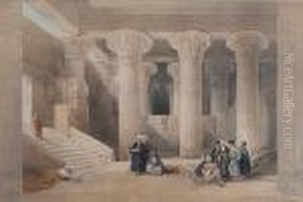 Temple At Esneh - view 1