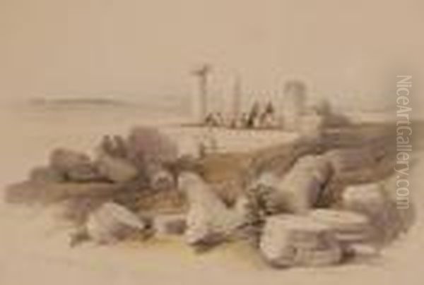 Egyptian Temple Ruins - view 1
