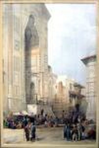 Entrance To The Mosque Of Sultan Hassan - view 1