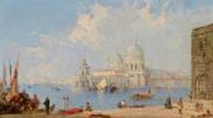 Attribuito/attributed A Venezia by David Roberts