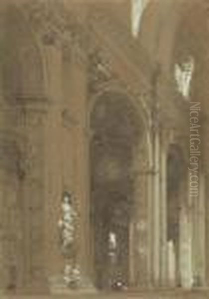 Interior Of St. Peters Rome - view 1