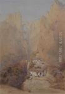 View Of Ronda, Spain by David Roberts