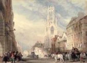 St Dunstan's In The West by David Roberts