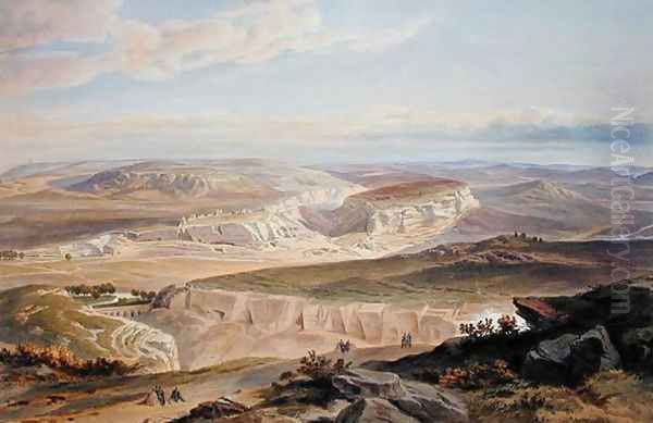 The Ruins of Inkerman, plate from The Seat of War in the East, published by Colnaghi and Co., 1856 - view 1