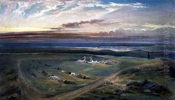 The Graves on Cathcarts Hill, plate from The Seat of War in the East, pub. by Paul and Dominic Colnaghi nd Co., 1856 - view 1