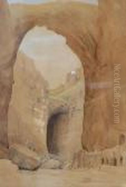 Constantina, Natural Arch In Ravine - view 1