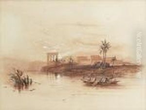 General View Of The Island Of Philae, Nubia