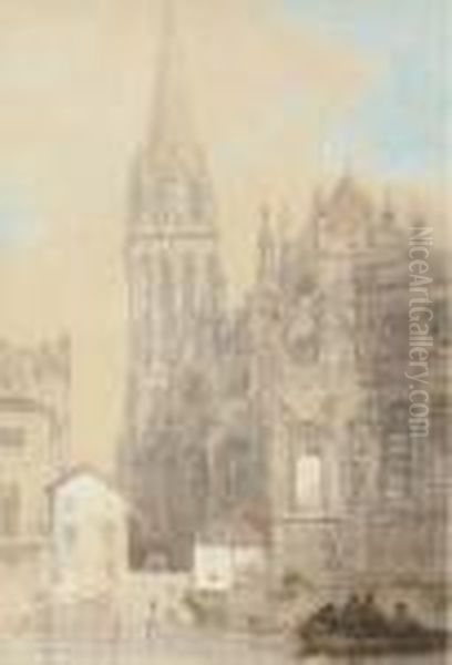 The Church Of St. Pierre, Caen - view 1